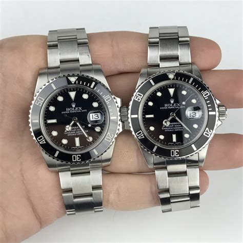 rolex maxi case vs old